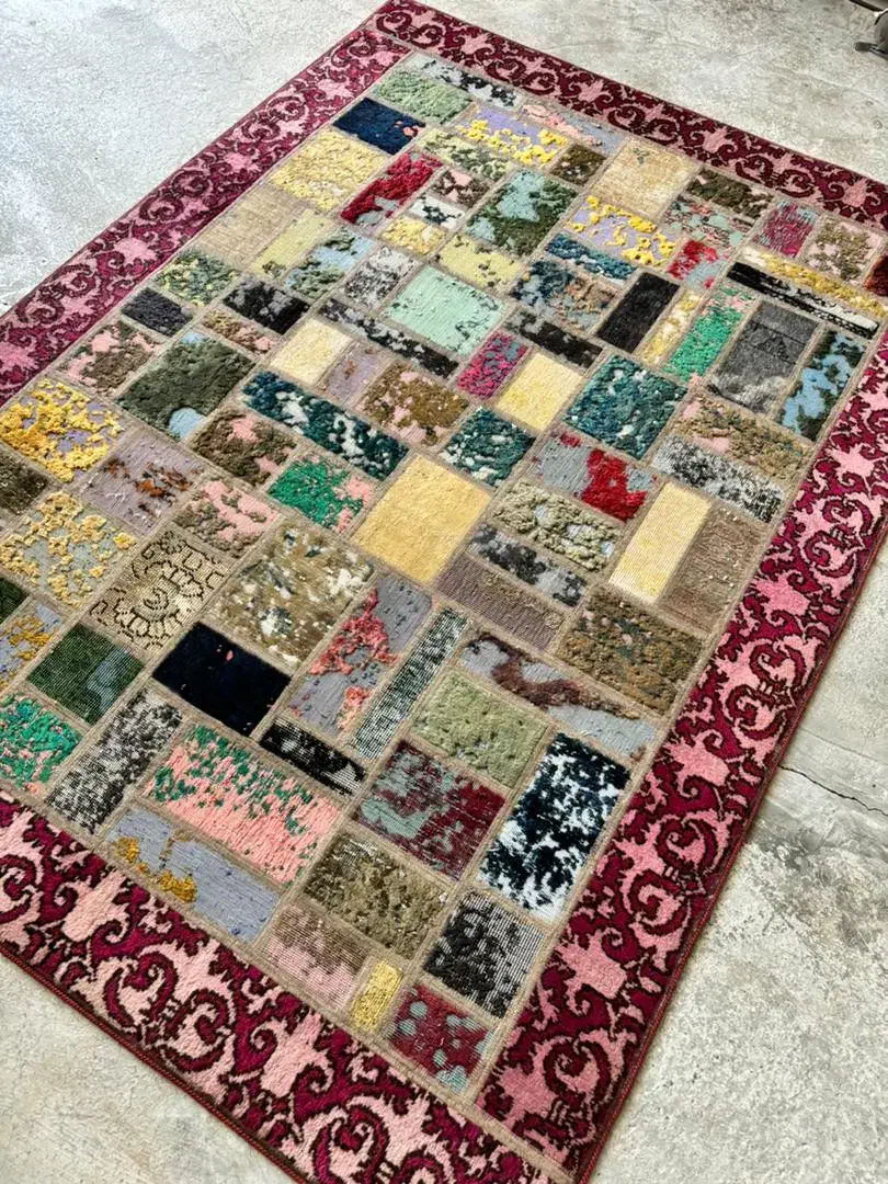 فرش دستبافت کُلاژ|فرش|تهران, پاسداران|دیوار