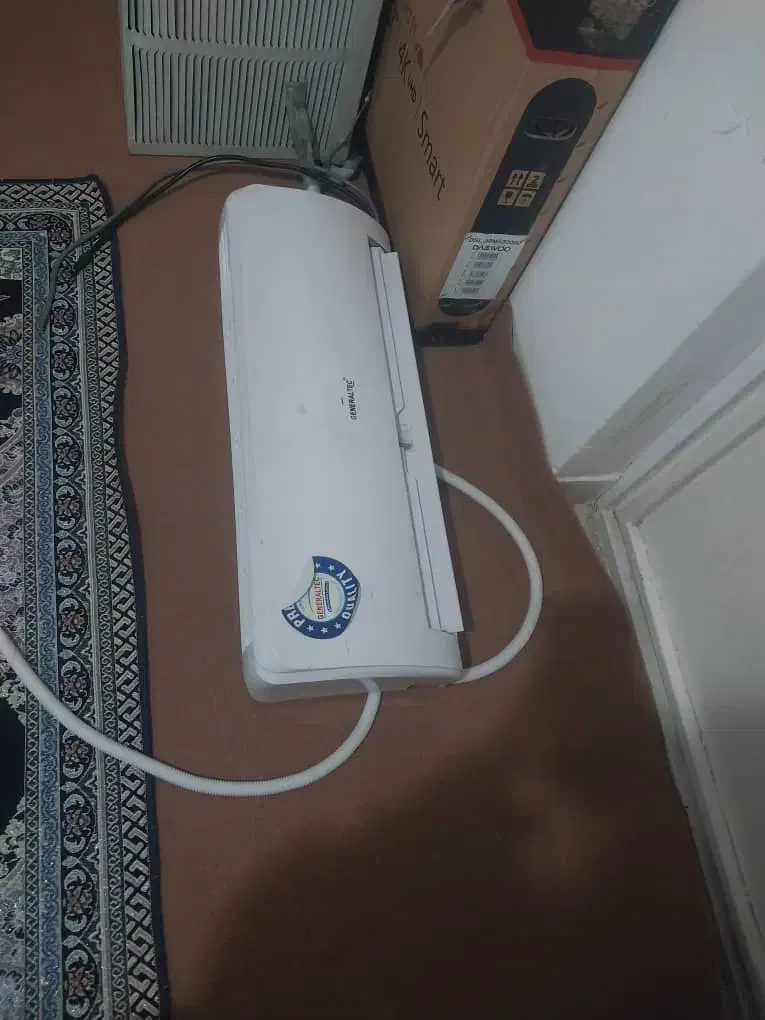 اسپیلت 12 هزار جنرال ( در حد نو )|کولر گازی و فن‌کوئل|جیرفت, |دیوار