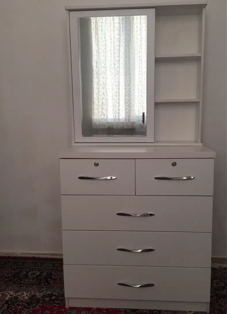 دراور با آینه/میز تلویزیون /جاکفشی|جاکفشی، کمد، دراور|قرچک, پارس سرام|دیوار