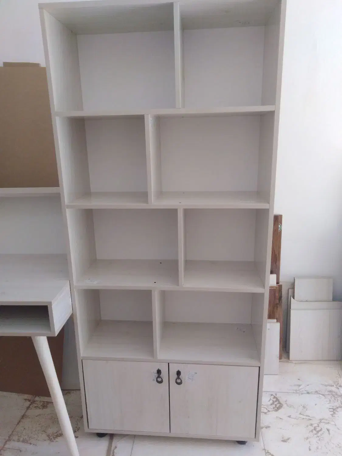 کتابخانه 180|کتابخانه، شلف، قفسه‌های دیواری|مشهد, ایثارگران|دیوار