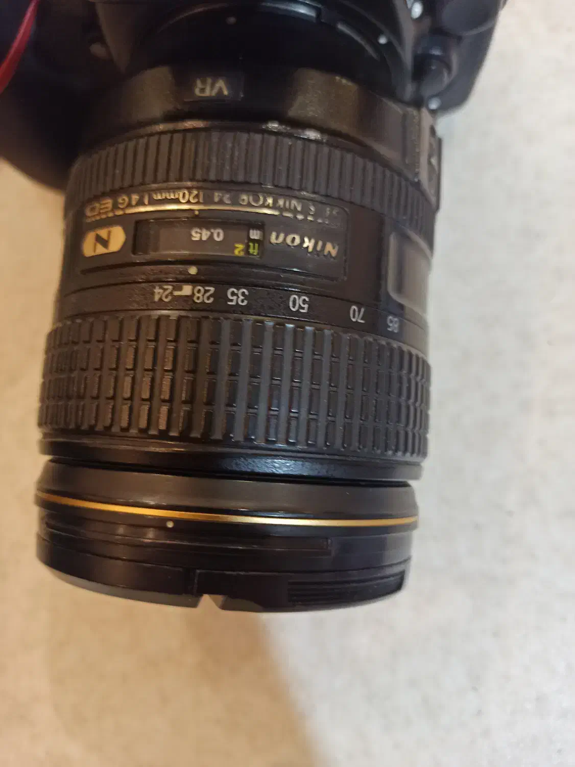 لنز دوربین 24.120 نیکون|دوربین عکاسی و فیلم‌برداری|اصفهان, کوی شهید کشوری|دیوار