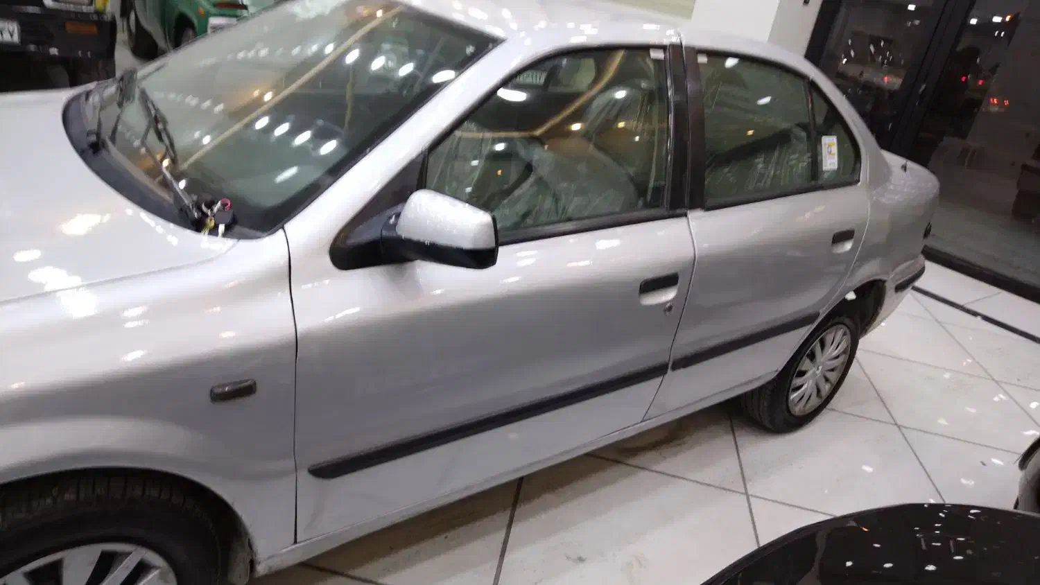 سمند معمولی نقره ای|خودرو سواری و وانت|کرمان, |دیوار