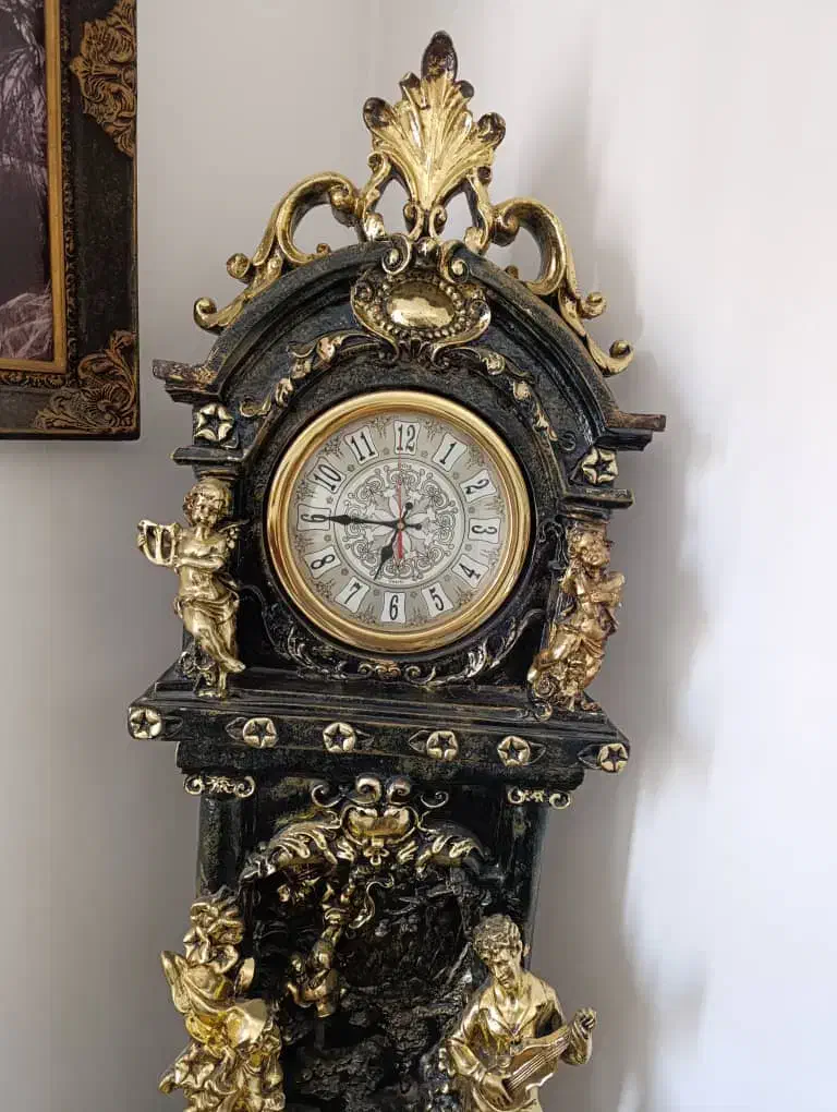 ساعت ایستاده پلی استر|ساعت دیواری و تزئینی|مشکیندشت, |دیوار