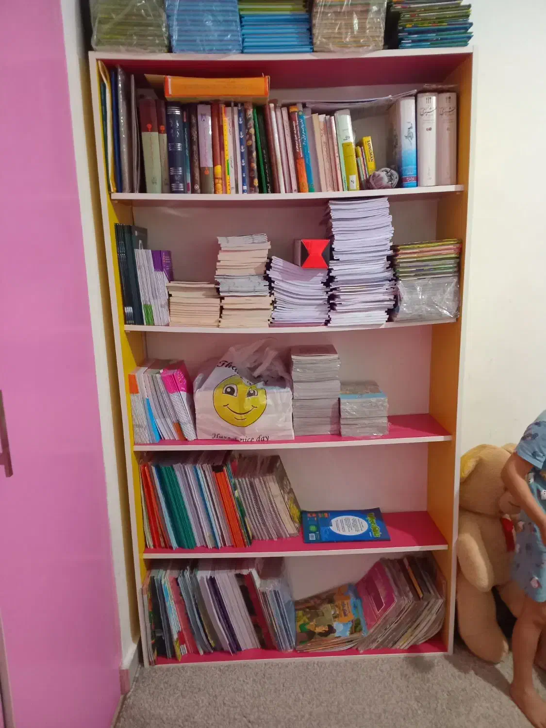 کتابخانه|کتابخانه، شلف، قفسه‌های دیواری|بندرعباس, |دیوار