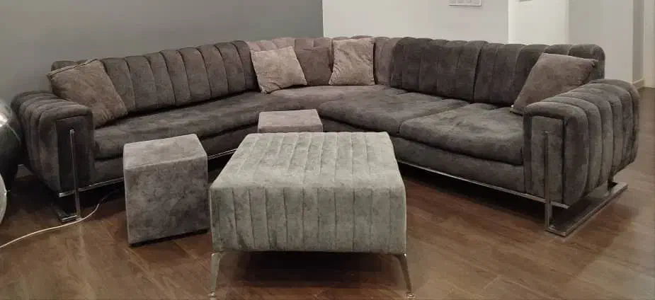 مبلمان ال هفت نفره جک دار|مبلمان خانگی و میز عسلی|تهران, سازمان آب|دیوار