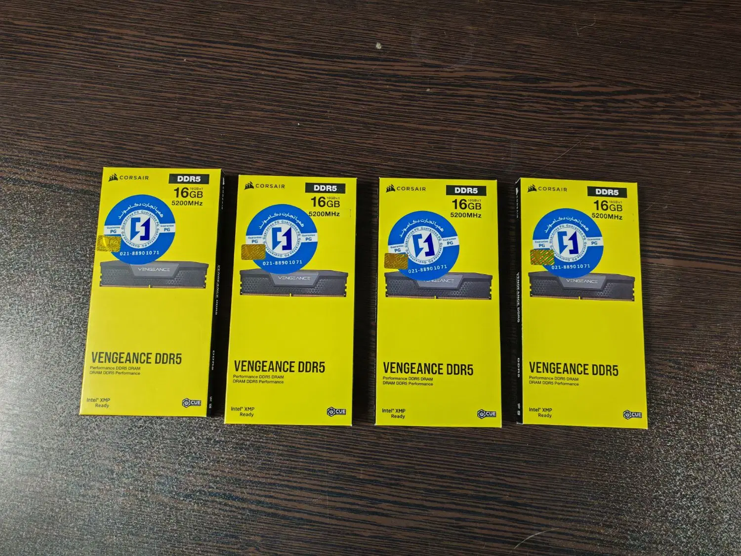 رم Corsair Vengeance DDR5 5200 اکبند گارانتی دار|قطعات و لوازم جانبی رایانه|تهران, چیتگر جنوبی|دیوار