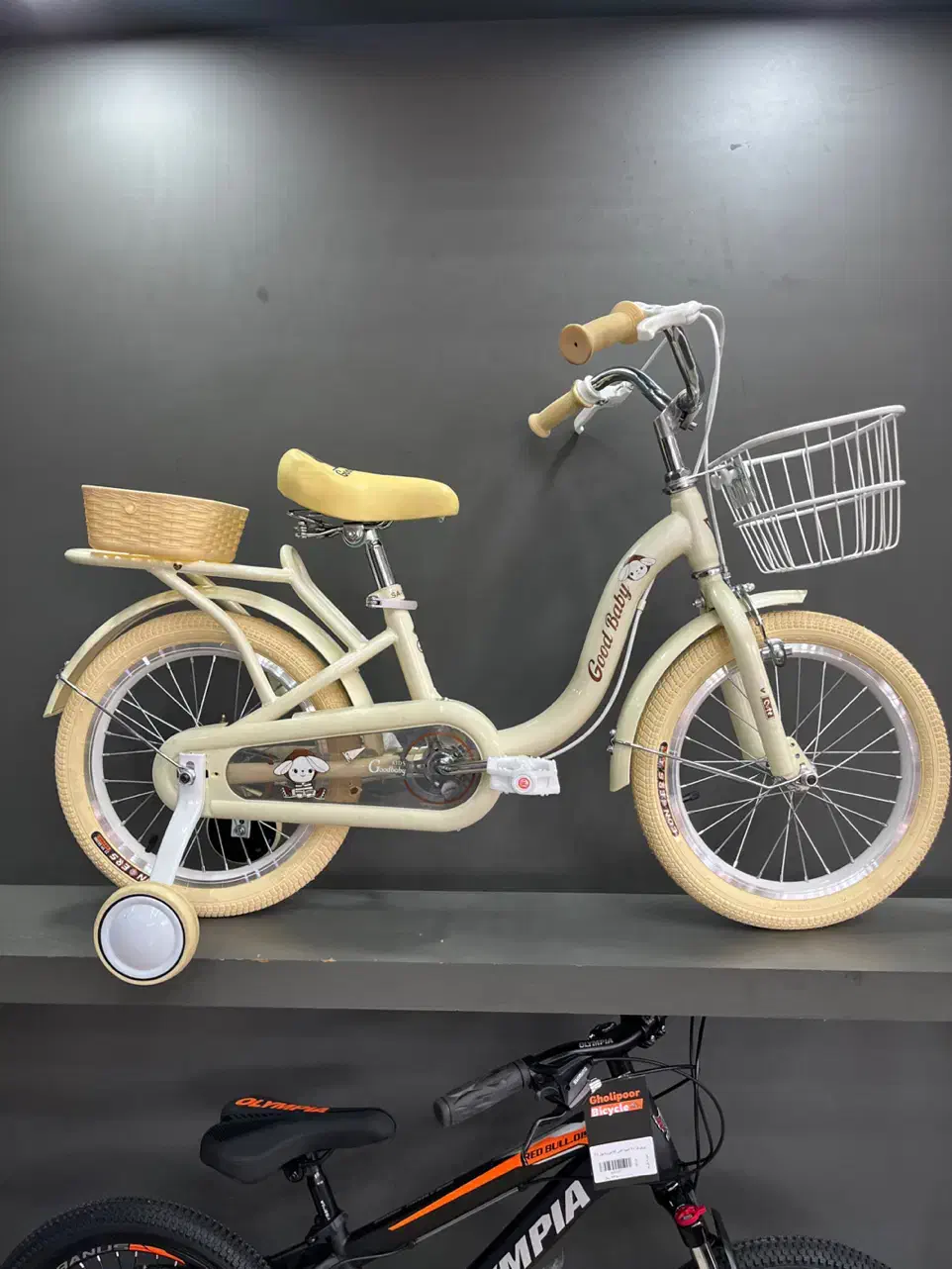 دوچرخه سایز ۱۶ گودبیبی|دوچرخه، اسکیت، اسکوتر|قزوین, |دیوار