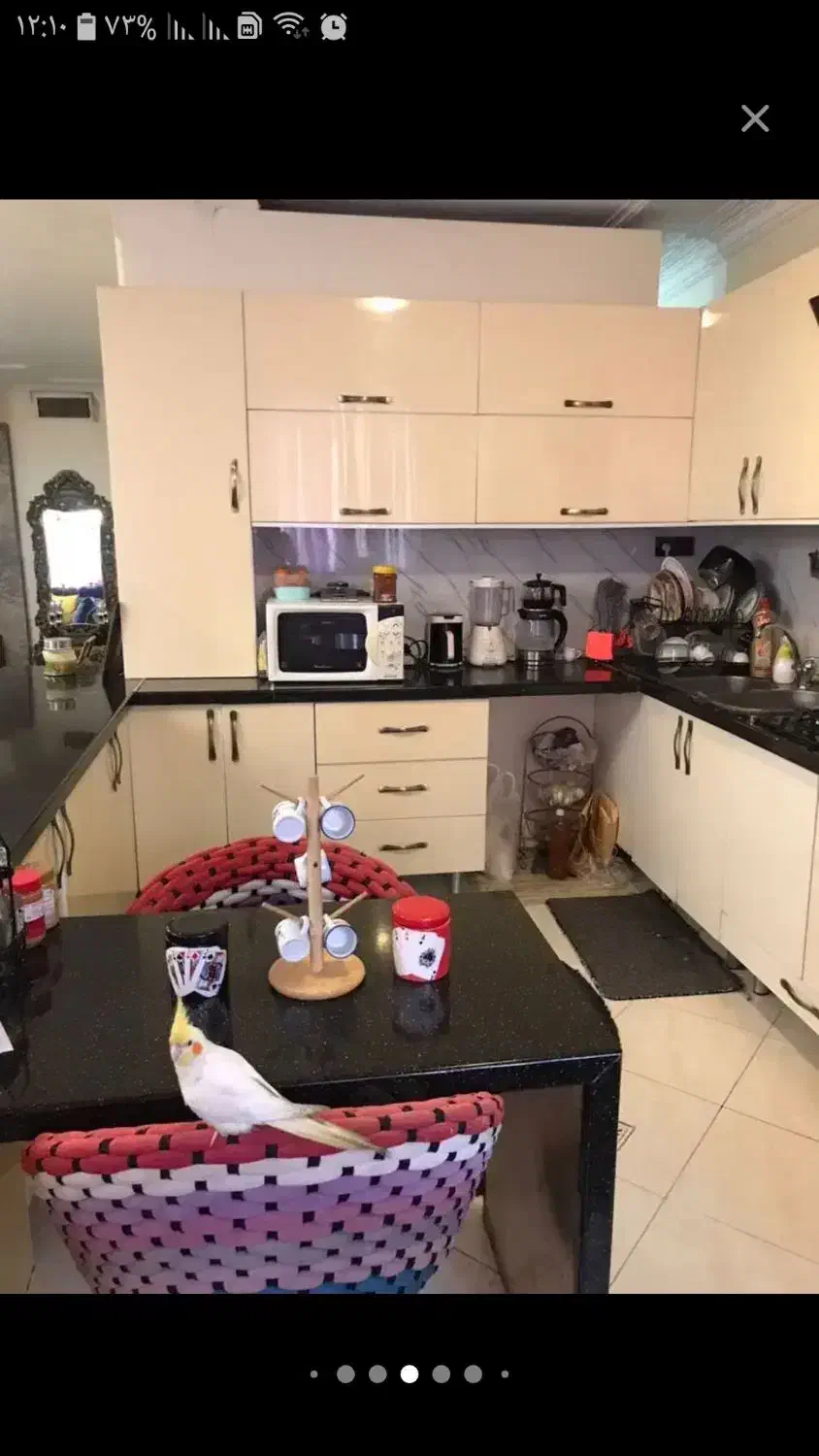 ۱۳۵متر/۳خواب/فول/غرب باقری ایزدپناه قابل تمدید