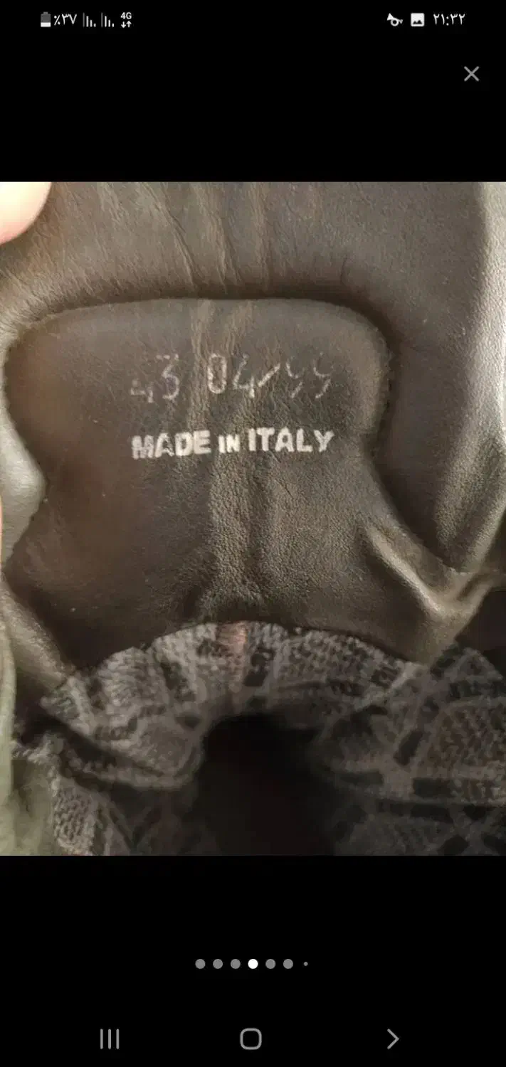 پوتین گورتکس ضد آب چرم خالص ایتالیا|کیف، کفش، کمربند|مهاباد (آذربایجان غربی), |دیوار