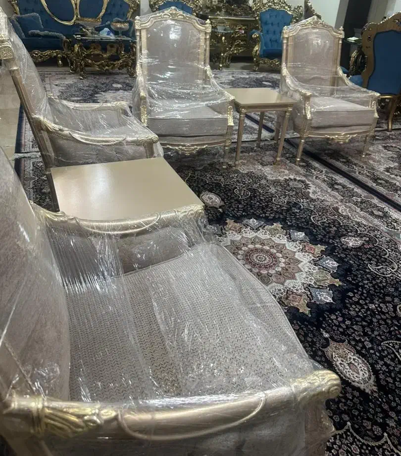 مبل استیل مدل تاج|مبلمان خانگی و میز عسلی|تهران, تهرانپارس جنوبی|دیوار