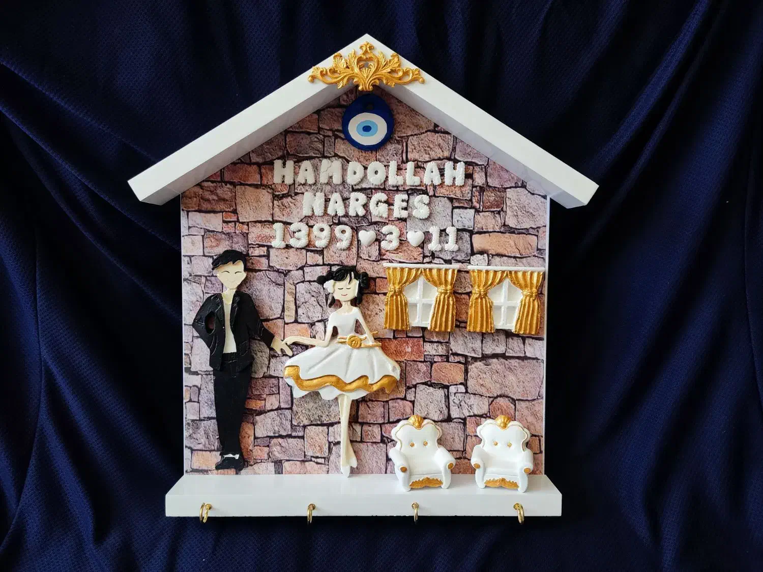 جاکلیدی دیواری|مجسمه، تندیس، ماکت|بهبهان, |دیوار