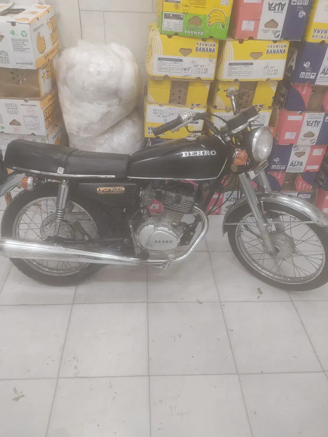 هوندا 125مزاییده ای|موتورسیکلت|فلاورجان, |دیوار