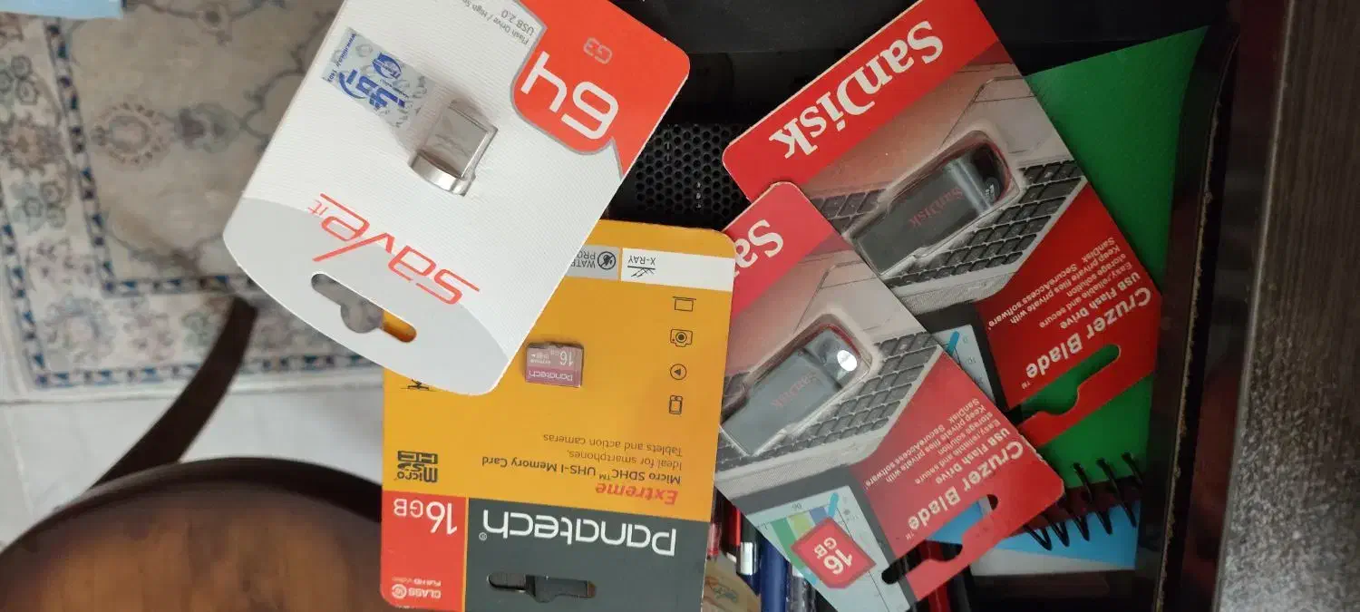 فلش و رم داخل پک و نو|قطعات و لوازم جانبی رایانه|پردیس, فاز ۹|دیوار