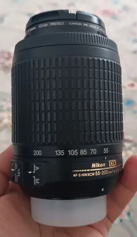 لنز ۵۵ـ۲۰۰ بسیار تمیز|دوربین عکاسی و فیلم‌برداری|تهران, طرشت|دیوار