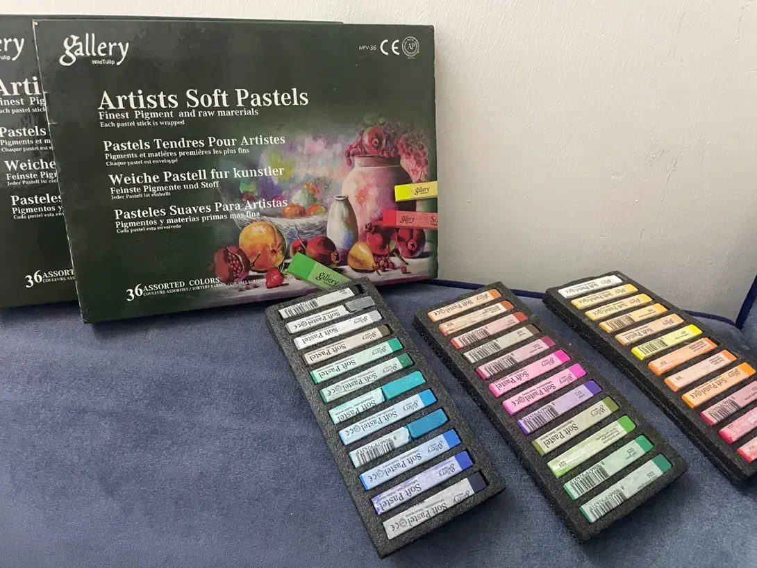 پاستل گچی ۳۶ رنگ|لوازم التحریر|مشهد, مصلی (کارمندان اول)|دیوار