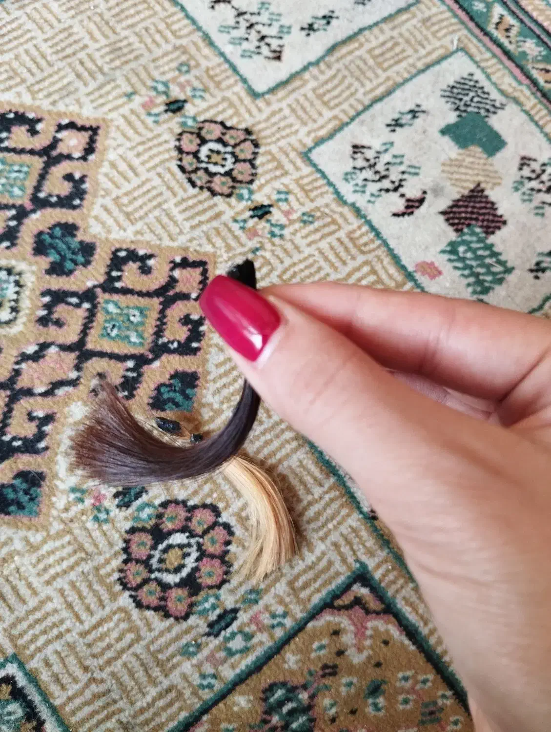 مو طبیعی برای تست دکلره و رنگ|آرایشی، بهداشتی، درمانی|شیراز, آزادگان|دیوار