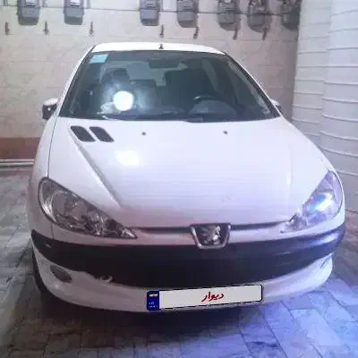 ۲۰۶  هاج بک سفید.|خودرو سواری و وانت|قدس, شهر‌قدس|دیوار