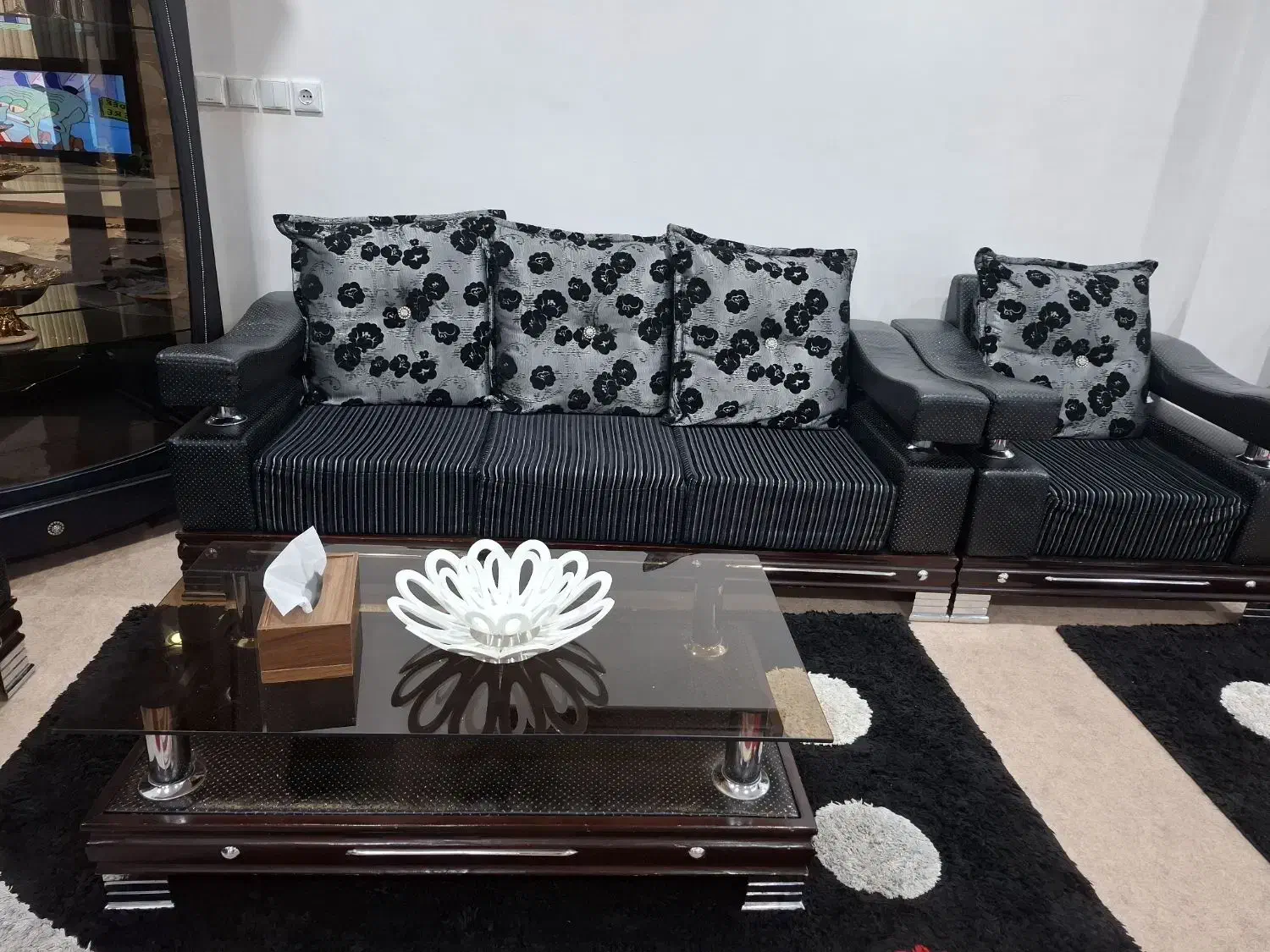 مبل وجلو مبلی وعسلی|مبلمان خانگی و میز عسلی|ایذه, |دیوار