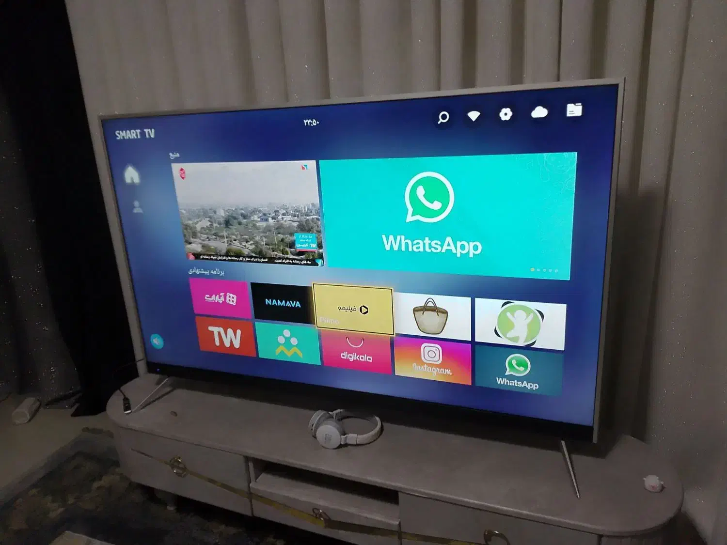 تی وی اسمارت فورکی ۶۰ اینج|تلویزیون و پروژکتور|شاهدشهر, |دیوار