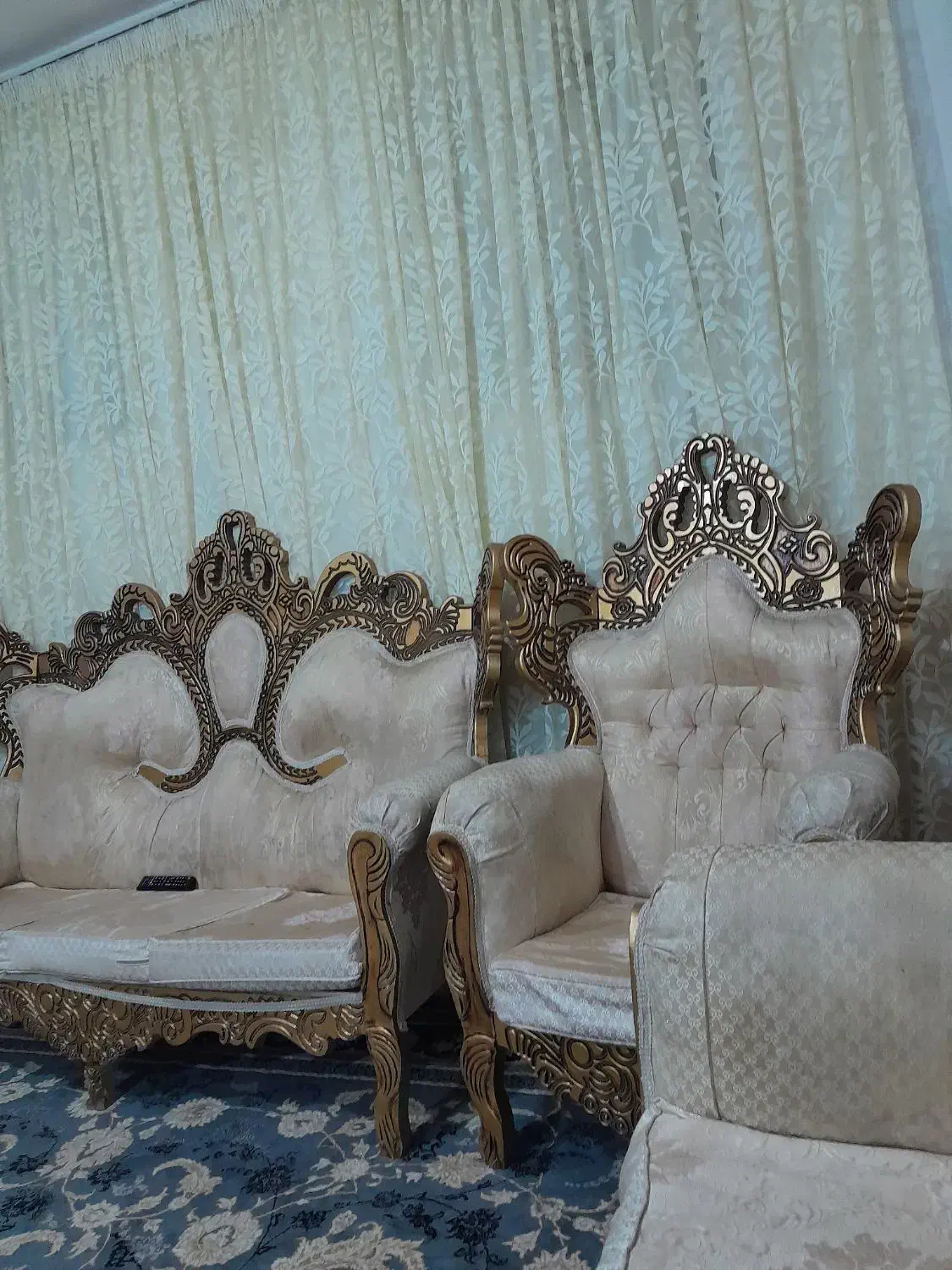 مبل ۷ نفره|مبلمان خانگی و میز عسلی|دورود, |دیوار