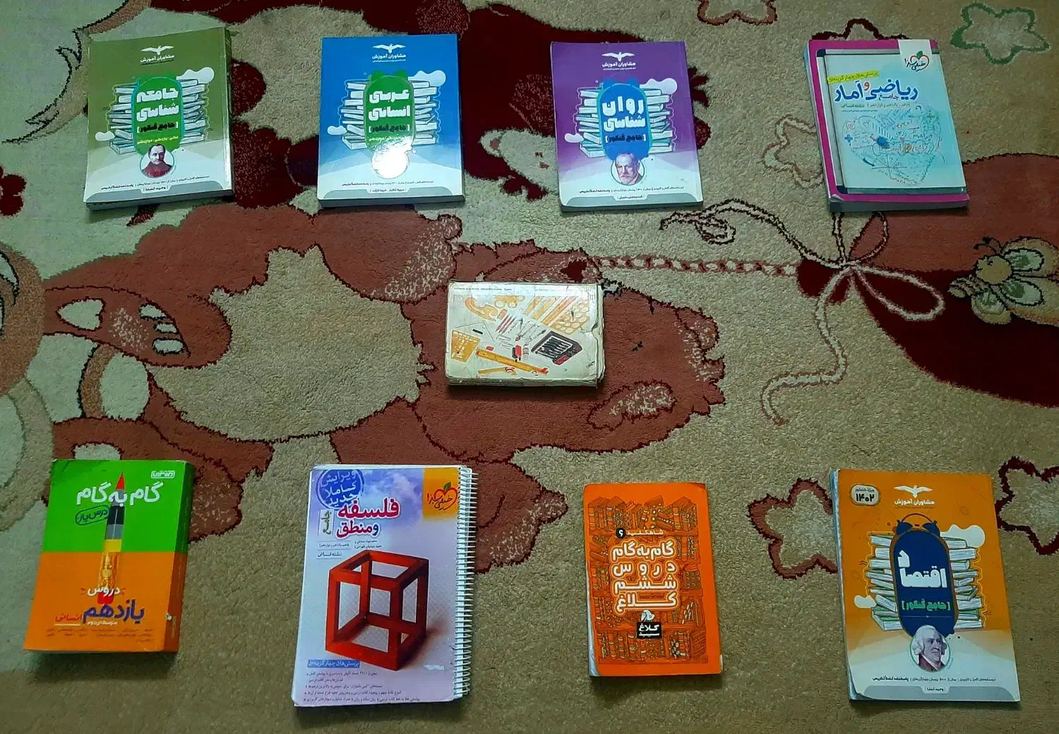 کلاغ سفید وکمک درسی پایه نهم وششم ویازدهم وهشتم|لوازم التحریر|تهران, افسریه شمالی|دیوار