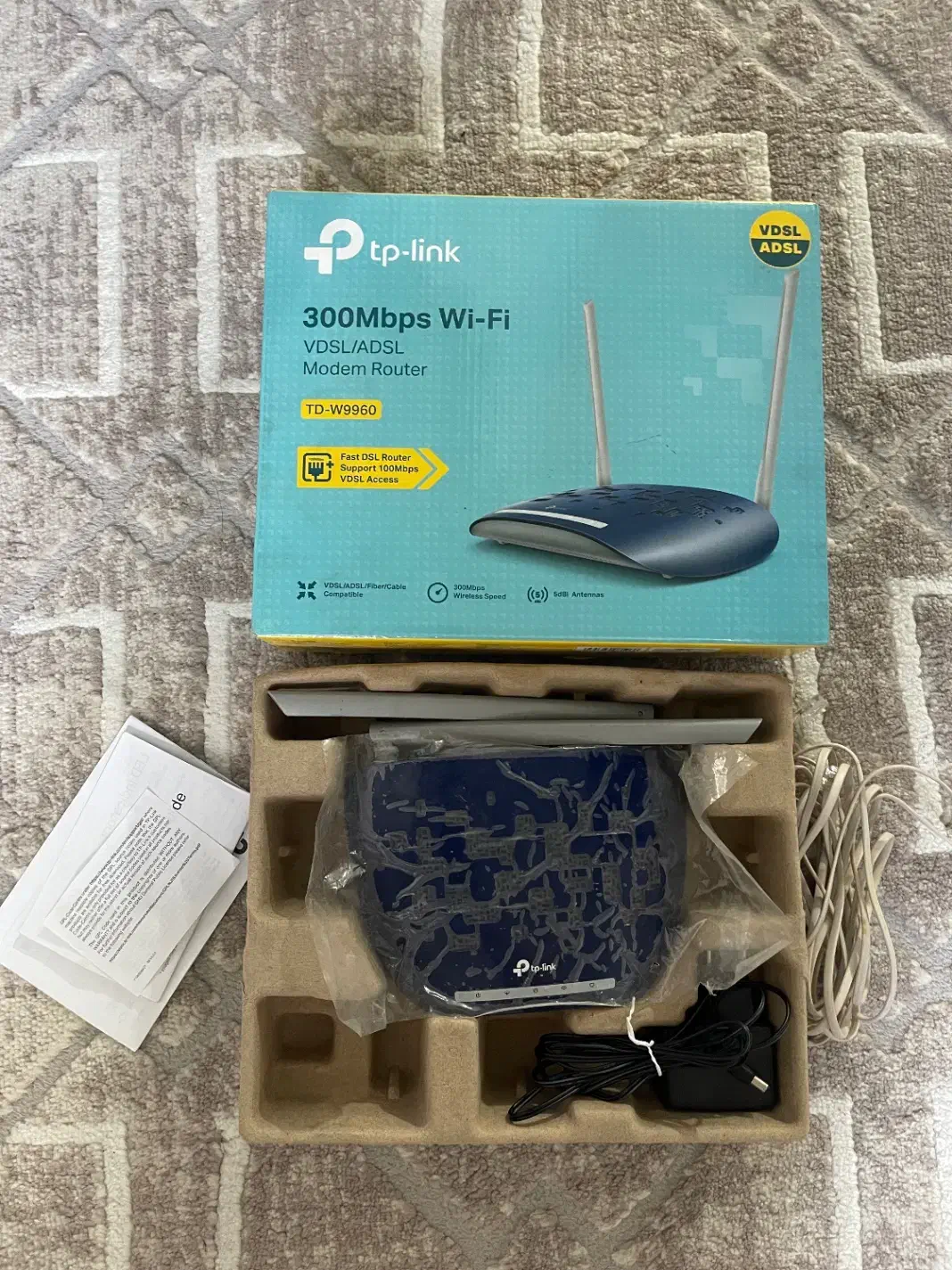 فروش مودم روتر ADSL / VDSL تی پی لینک TD-W9960|مودم و تجهیزات شبکه|ری, شهرک نظامی|دیوار