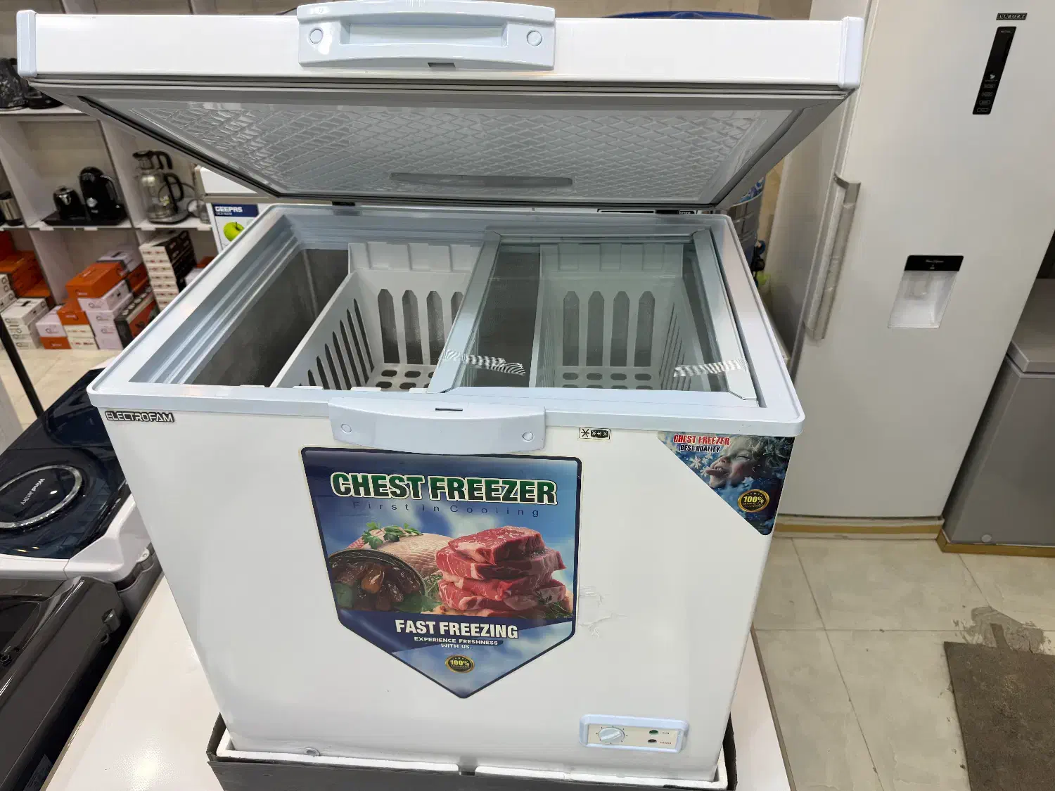 فریزر صندوقی ایرانی سایز 220لیتر تا 450لیتر|یخچال و فریزر|قشم, |دیوار