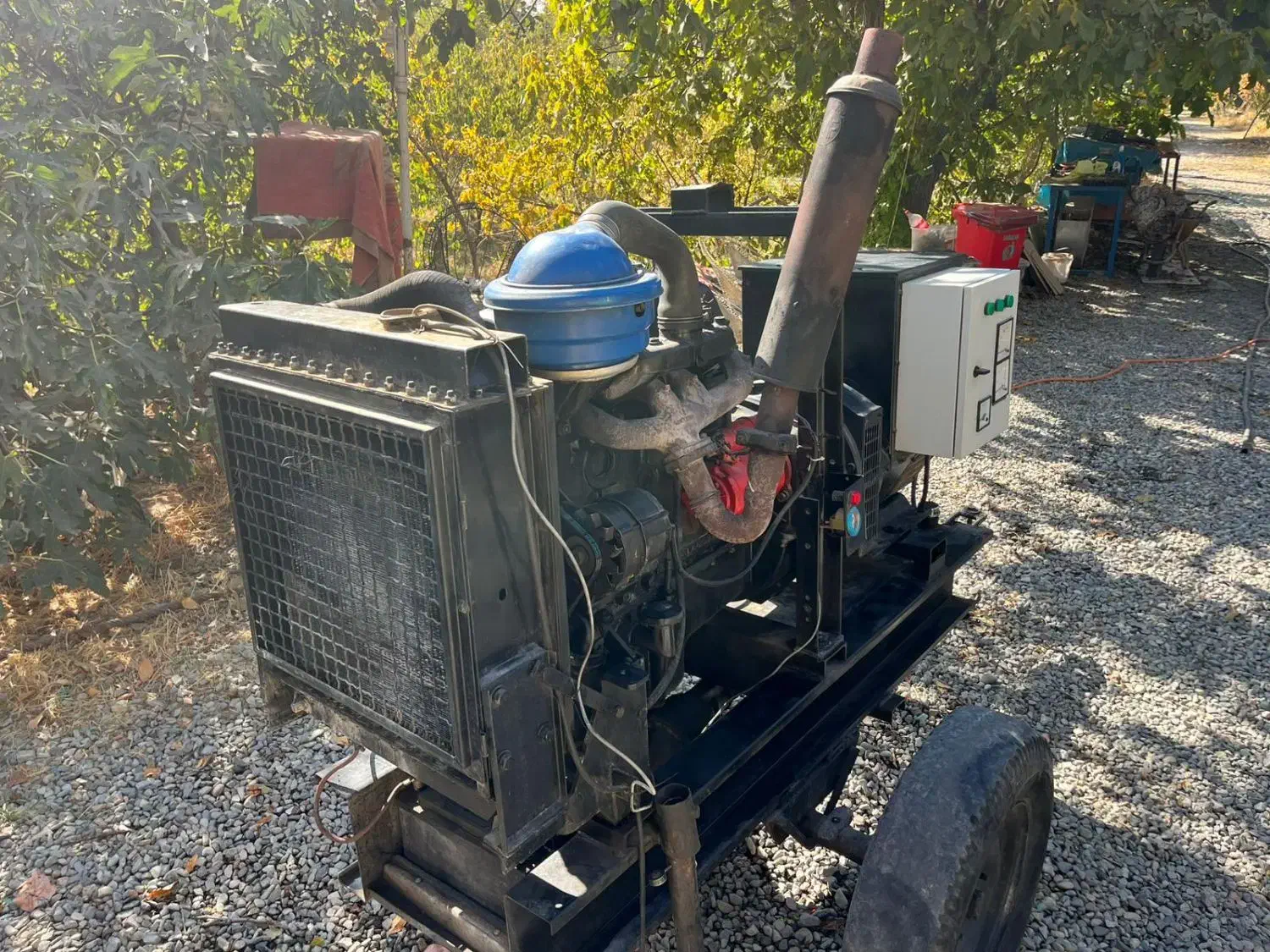 دیزل ژنراتور ۵۰ کاوا|ماشین‌آلات صنعتی|هشتگرد, فشند|دیوار