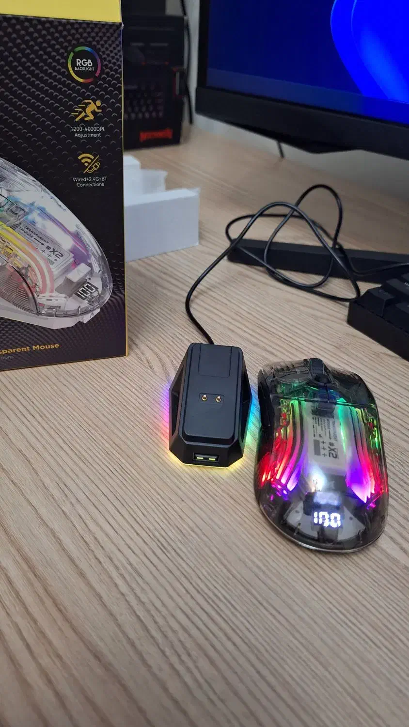 موس Attack Shark X2 Pro|قطعات و لوازم جانبی رایانه|تهران, یوسف‌آباد|دیوار