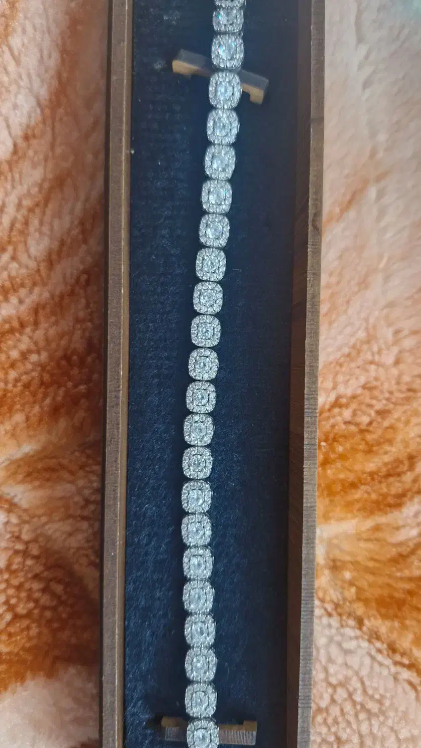 دستبند نقره تنیسی|جواهرات|قم, ارم|دیوار