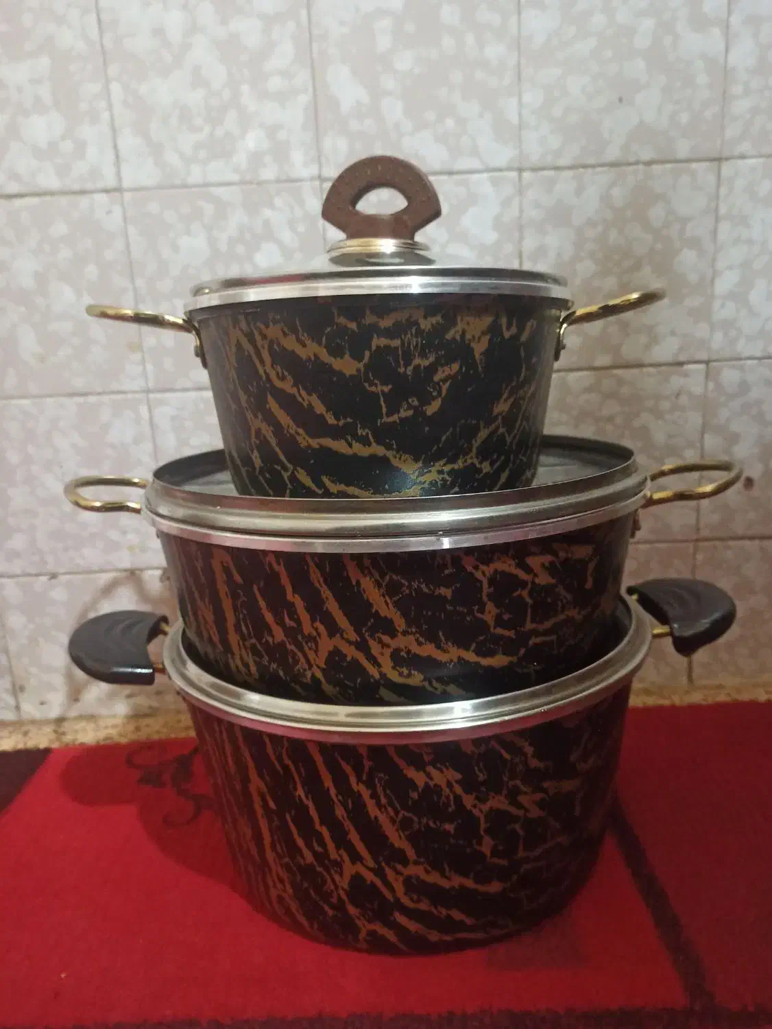 ست قابلمه ماموت|ظروف پخت‌وپز|کرمان, |دیوار