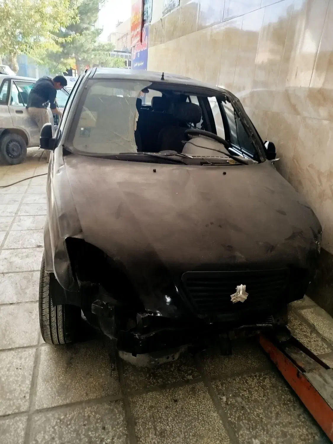 تیبا تصادفی مدل 95|خودرو سواری و وانت|مشهد, شهرک مهر آباد|دیوار