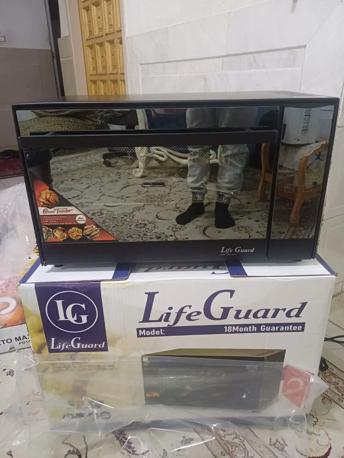 مایکروویو نو ایتالیایی|اجاق گاز و لوازم برقی پختوپز|نجفآباد, امام خمینی|دیوار