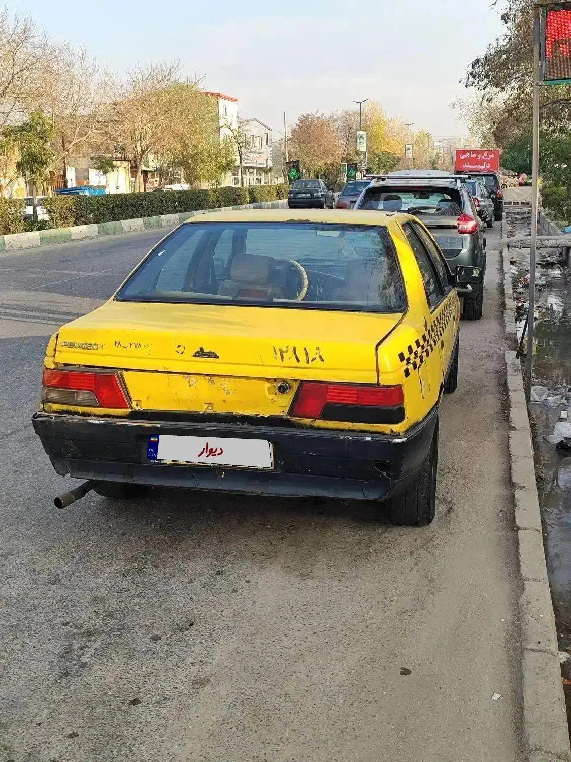 تاکسی مدل86 روا|خودرو سواری و وانت|باسمنج, |دیوار