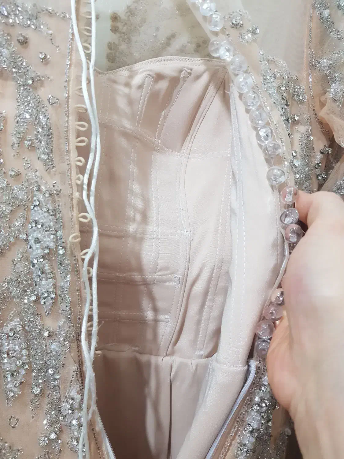 لباس شب جسمیکو فول سنگدوزی شده|لباس|تهران, تهرانسر غربی|دیوار