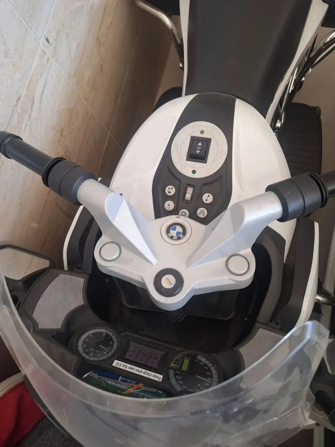 موتور برقی پلیسی|اسباببازی بچه|شهرضا, |دیوار