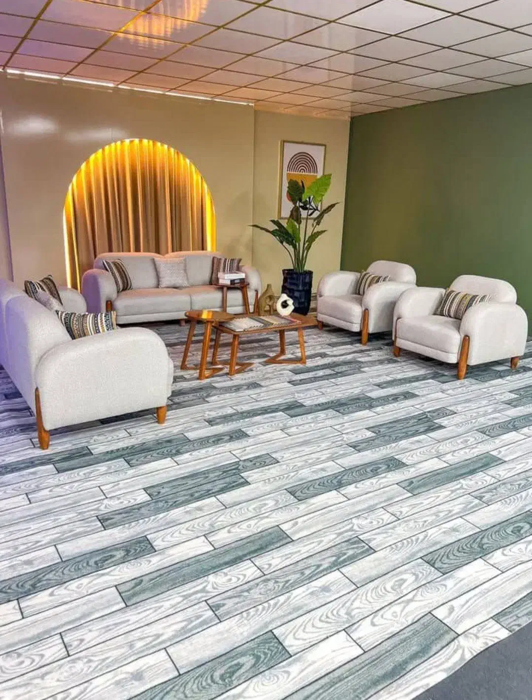 مبل تدی ۸نفره|مبلمان خانگی و میز عسلی|زنجان, |دیوار