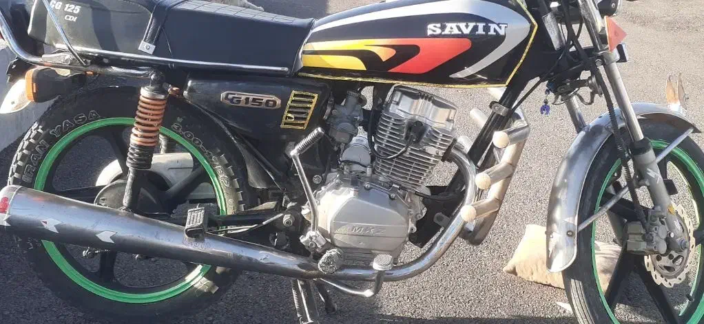 موتورهوندا ۱۵۰ استارتی گاز خور وحشی|موتورسیکلت|اراک, |دیوار