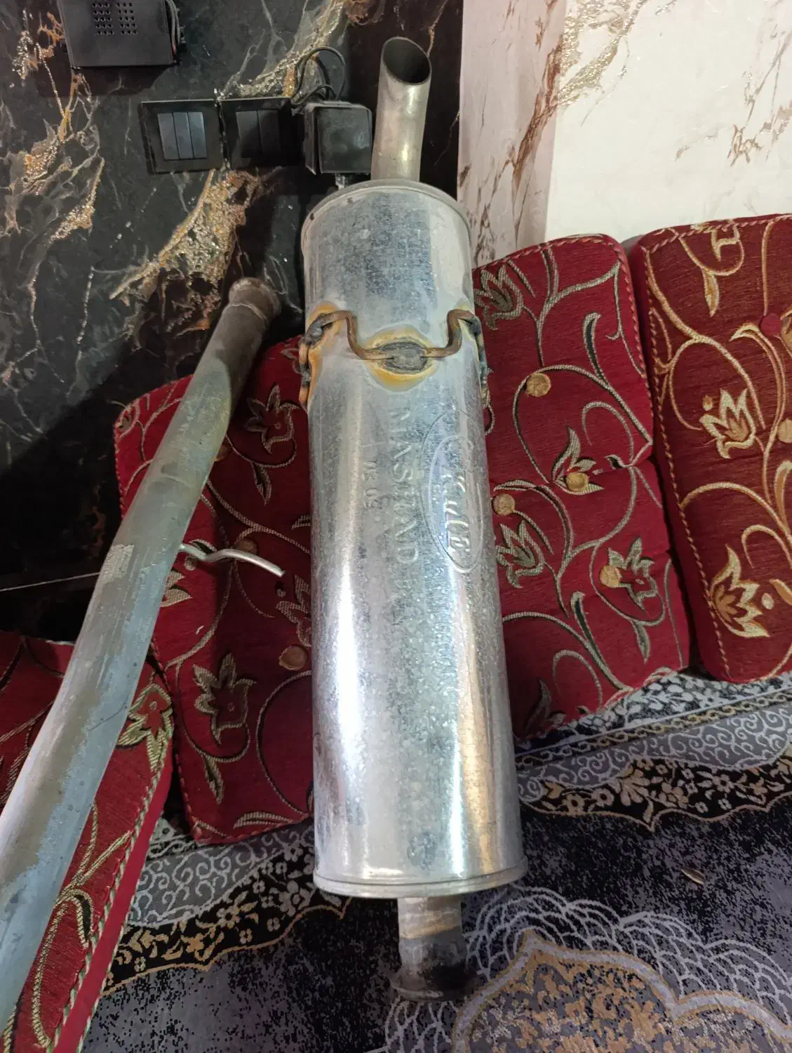 اگزوز نو بنزی۲۳۰ با سنتر صدا عالی|قطعات یدکی و لوازم جانبی|یاسوج, |دیوار