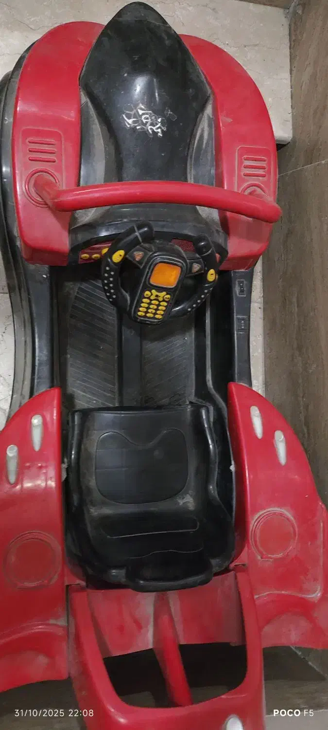 ماشین شارژی ترکیه ای|اسباب‌بازی بچه|تهران, افسریه شمالی|دیوار