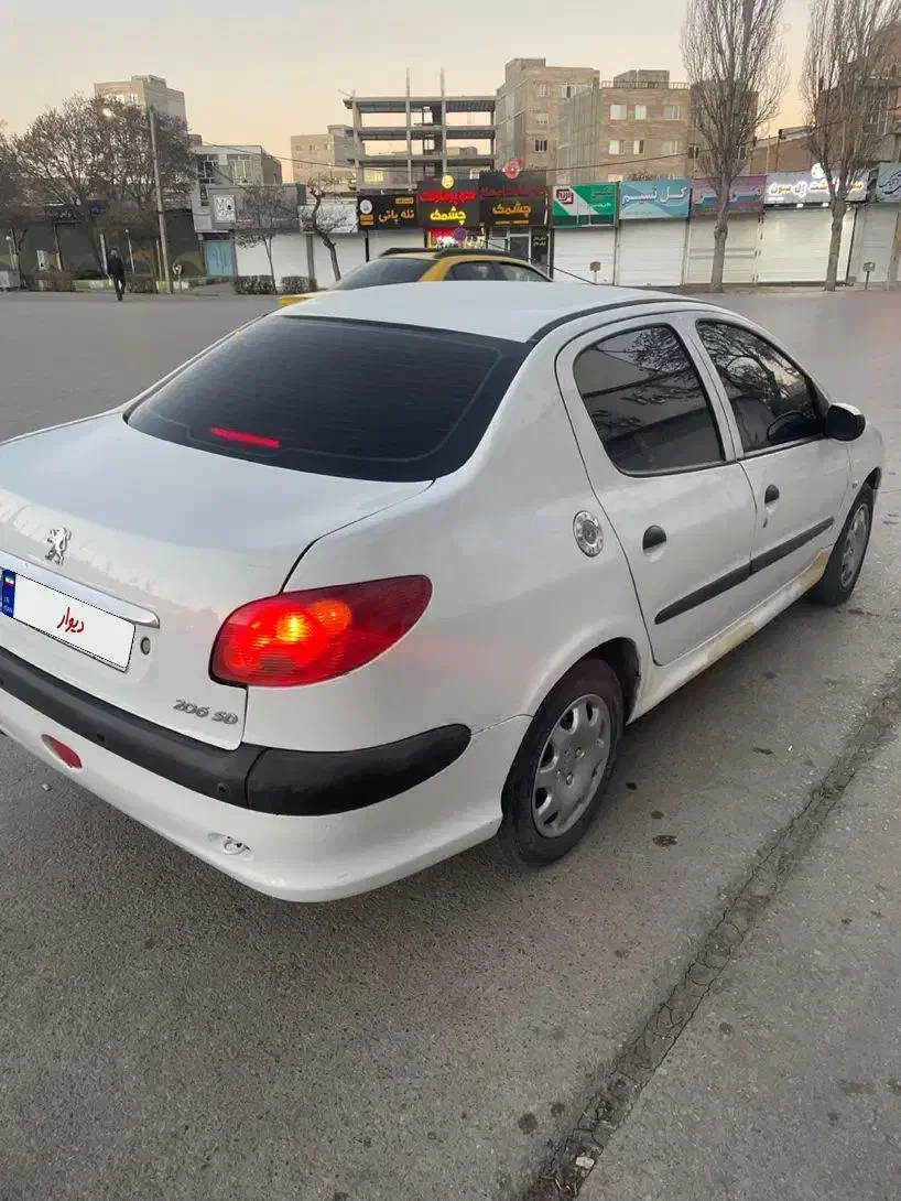 ۲۰۶ sd مدل ۸۹|خودرو سواری و وانت|اردبیل, |دیوار