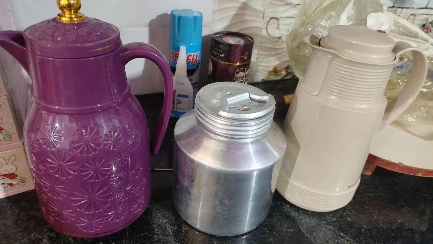 فلاکس یکونیم لیتر تضمینی نو|قوری، کتری، قهوهساز دستی|ایرانشهر, |دیوار