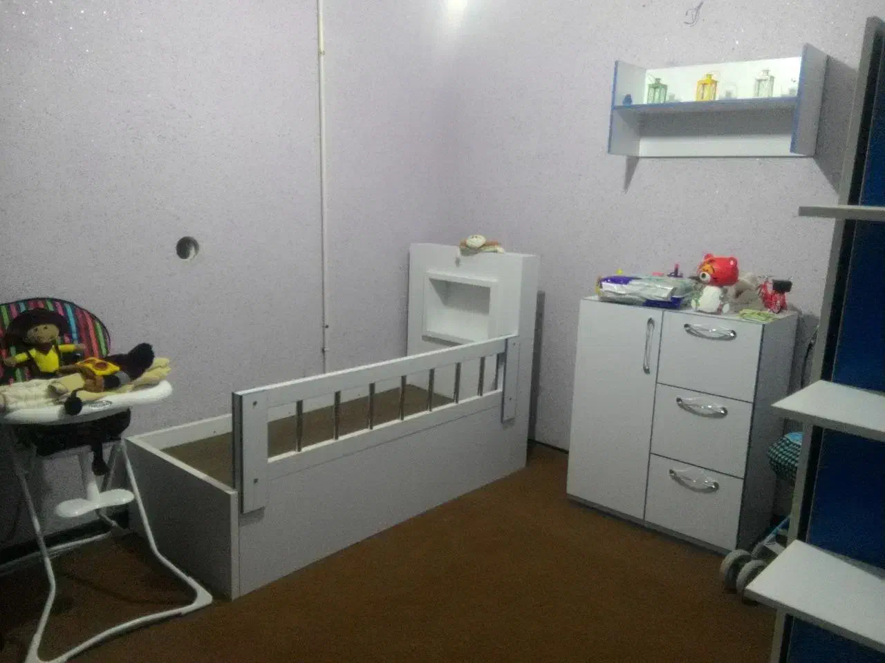 سرویس خواب کودک درحد|تخت و صندلی بچه|بجنورد, |دیوار