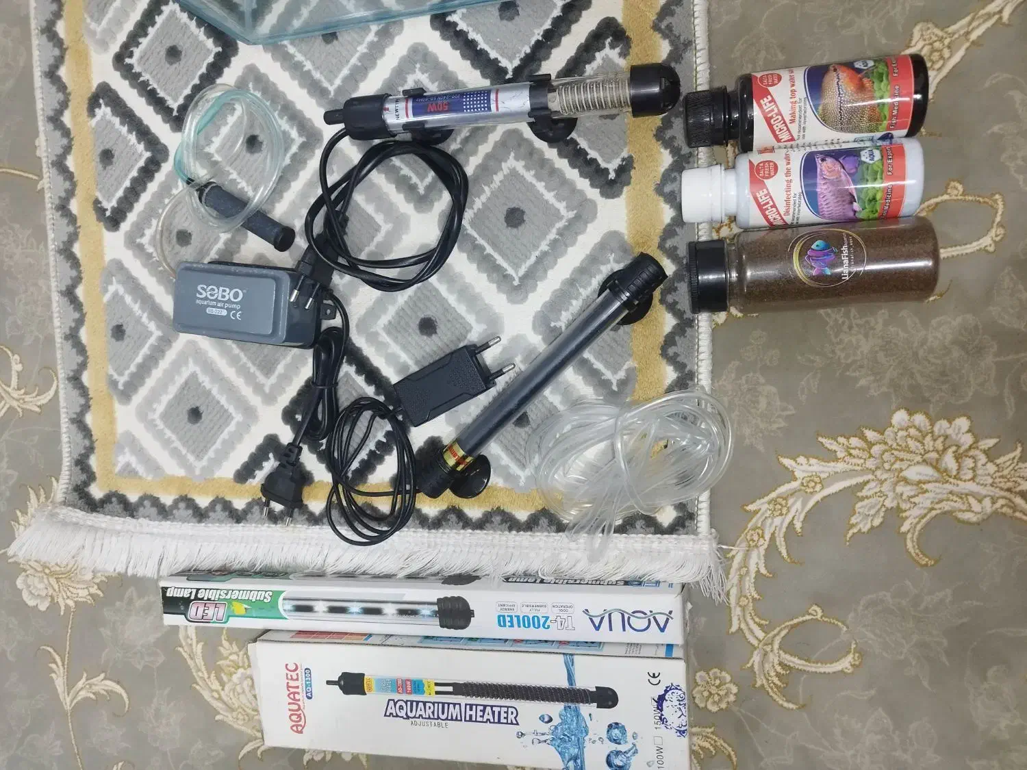 آکواریوم شیشه خم و لوازم|ماهی|پاکدشت, شهرک امام رضا|دیوار