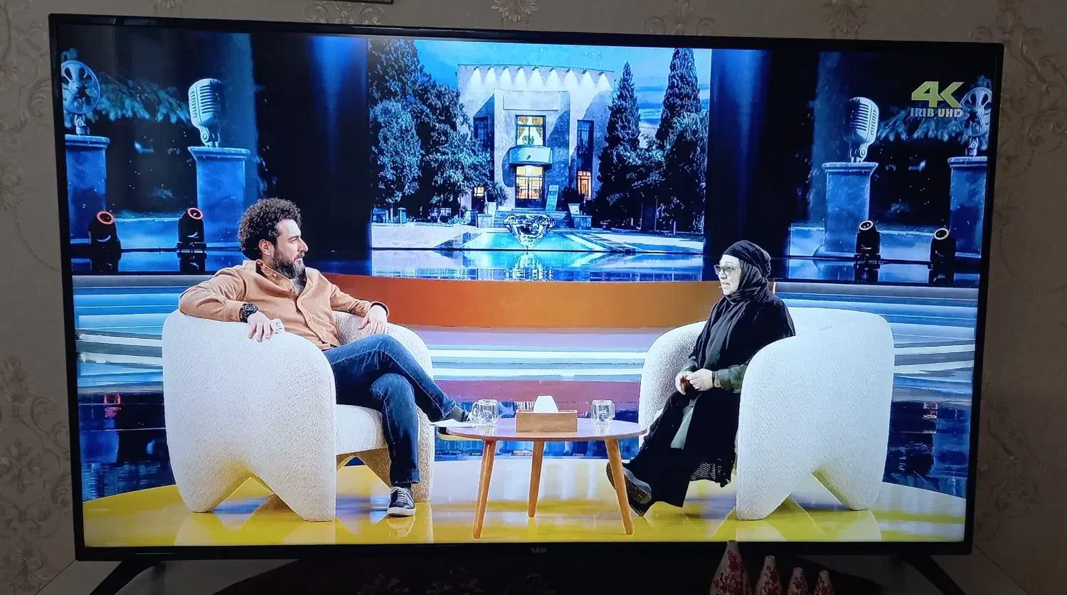 تلویزیون رنگی سام 55اینچ باکارتن درحدنو|تلویزیون و پروژکتور|اردبیل, |دیوار