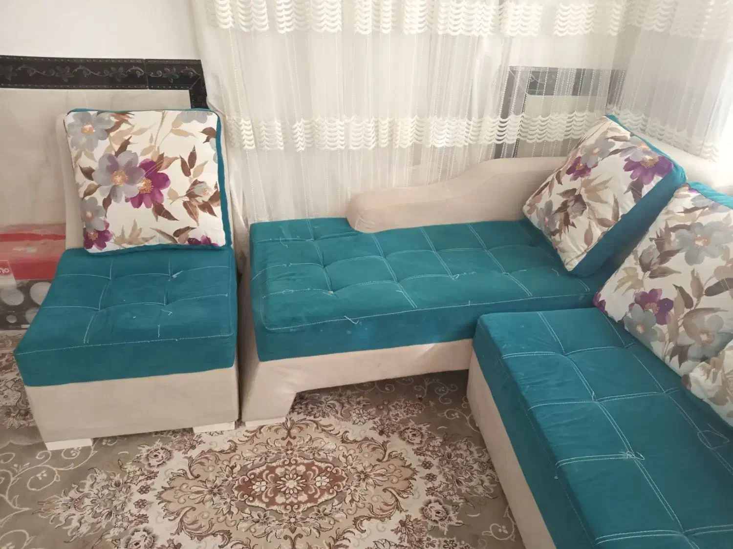 مبل پارچه ای سالم|مبلمان خانگی و میز عسلی|خرمدره, |دیوار