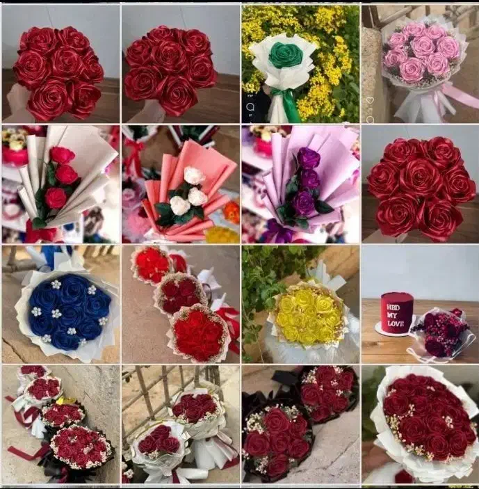 گل ربانی|گل مصنوعی|میانه, |دیوار