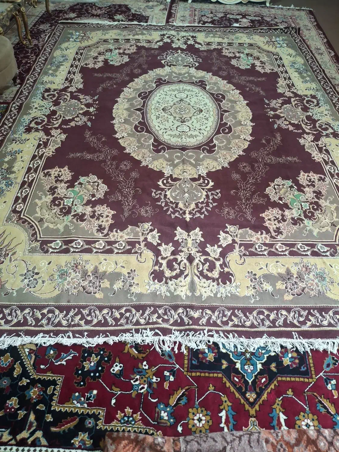 فرش ماشینی 12متری|فرش|تبریز, |دیوار