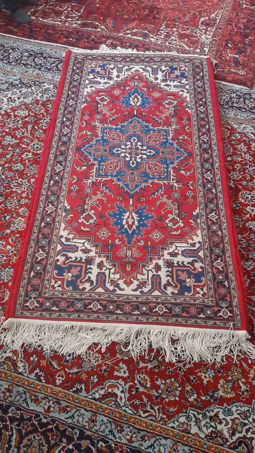 فرش دستباف تاجری نقشه هریس|فرش|تبریز, |دیوار