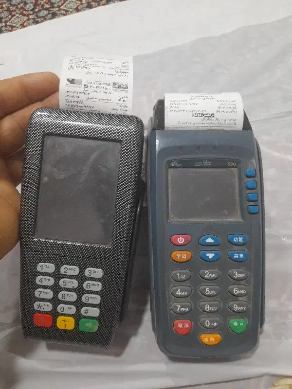 سلام دوعدد دستگاه پوز دست دوم درحد نو|فروشگاه و مغازه|شاهین دژ, |دیوار